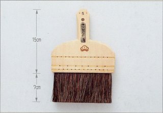 【限定SALE100%新品】大崎製　打ち刷毛　表具　表装刷毛　未使用 掛軸